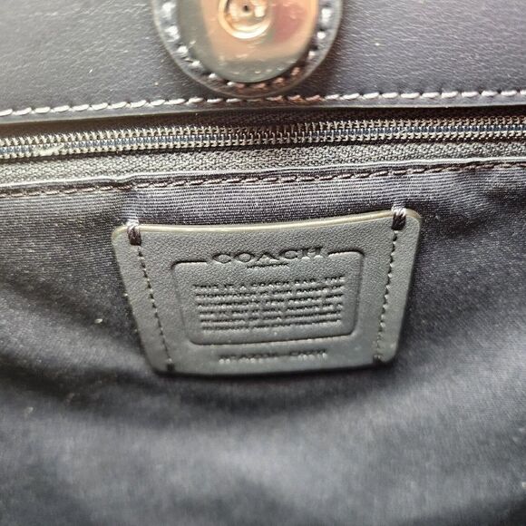 NWT Coach CH211 City Tote Coated Canvas Leather Lovely Butterfly Print - Picture 5 of 6